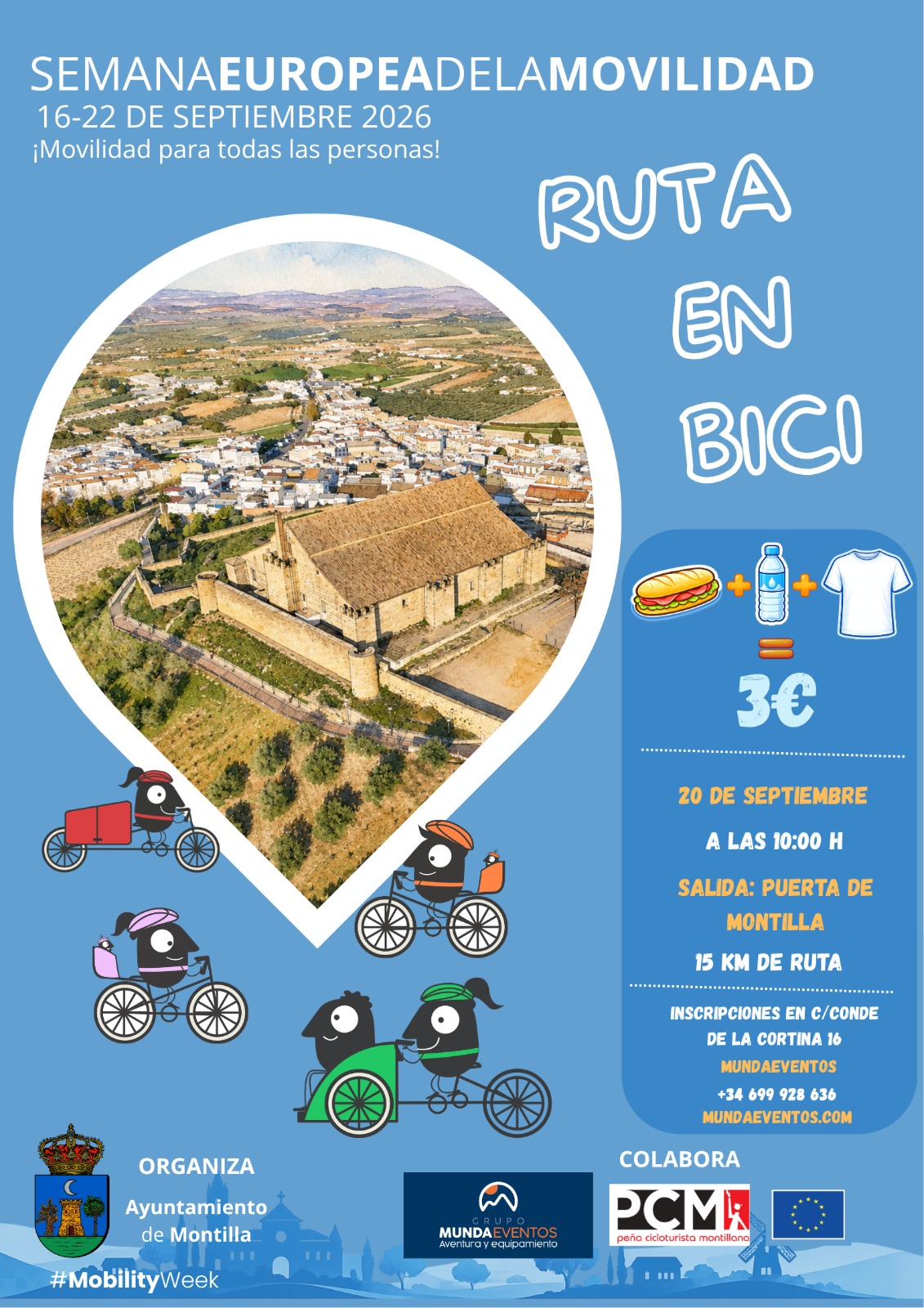 SEMANA EUROPEA DE LA MOVILIDAD RUTA EN BICI